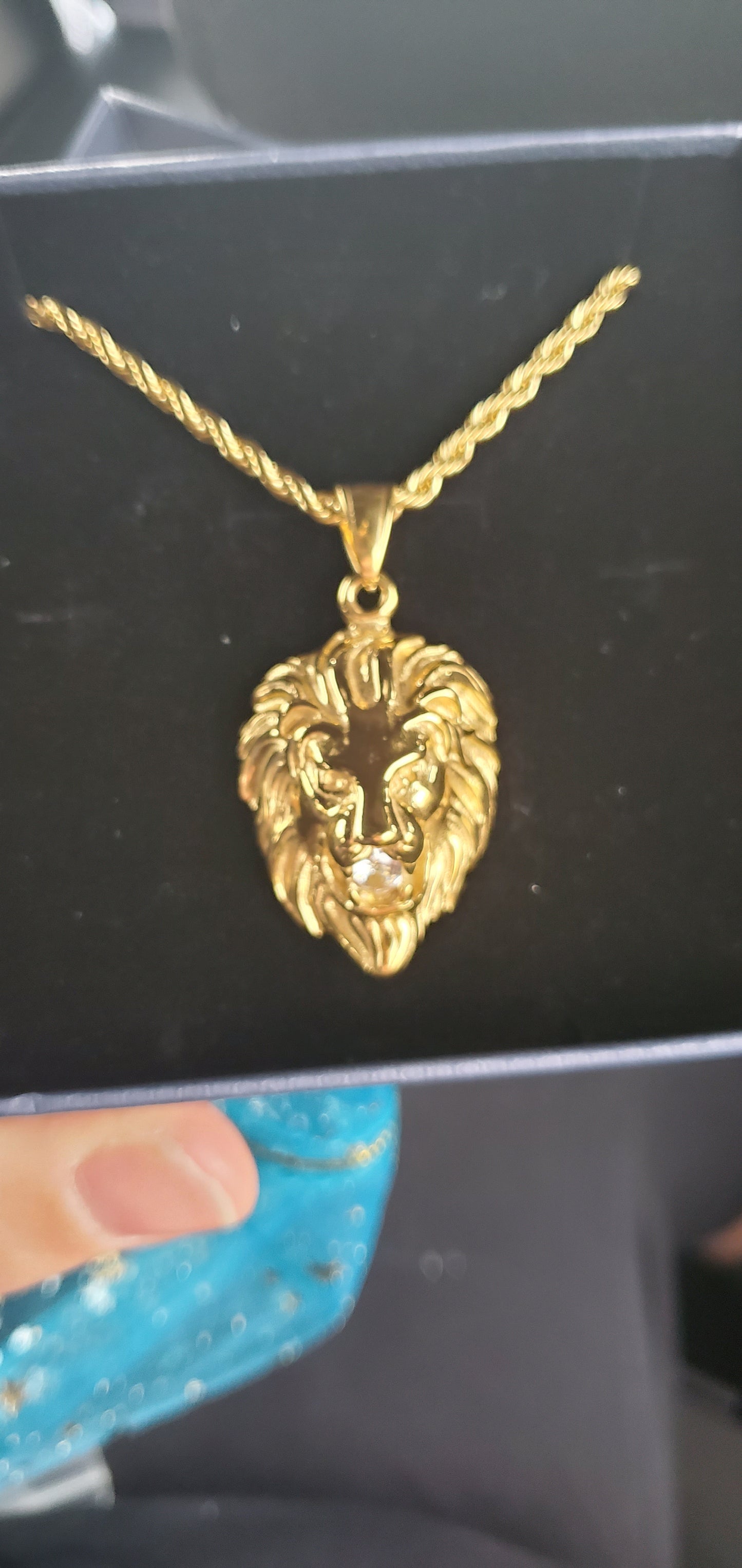 Lion Head Pendant