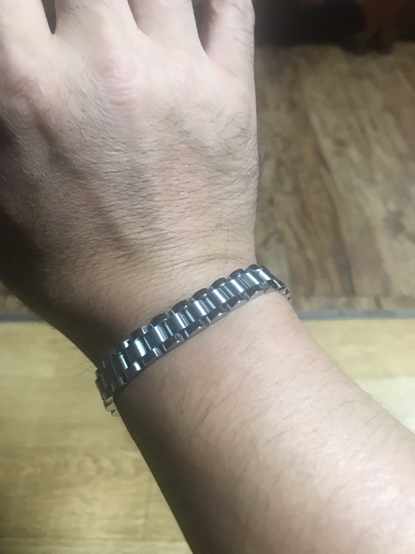 Silver Rolex Style Bracelet