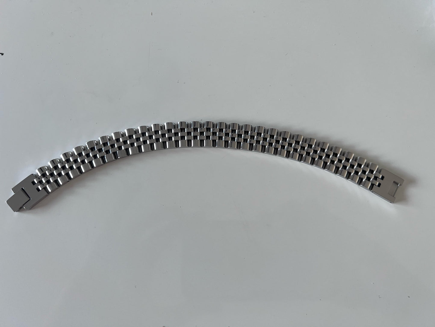 Silver Rolex Style Bracelet