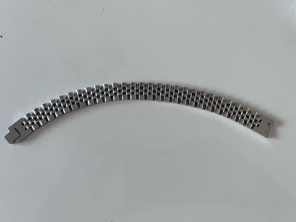 Silver Rolex Style Bracelet