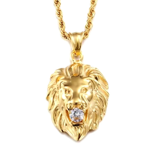 Lion Head Pendant