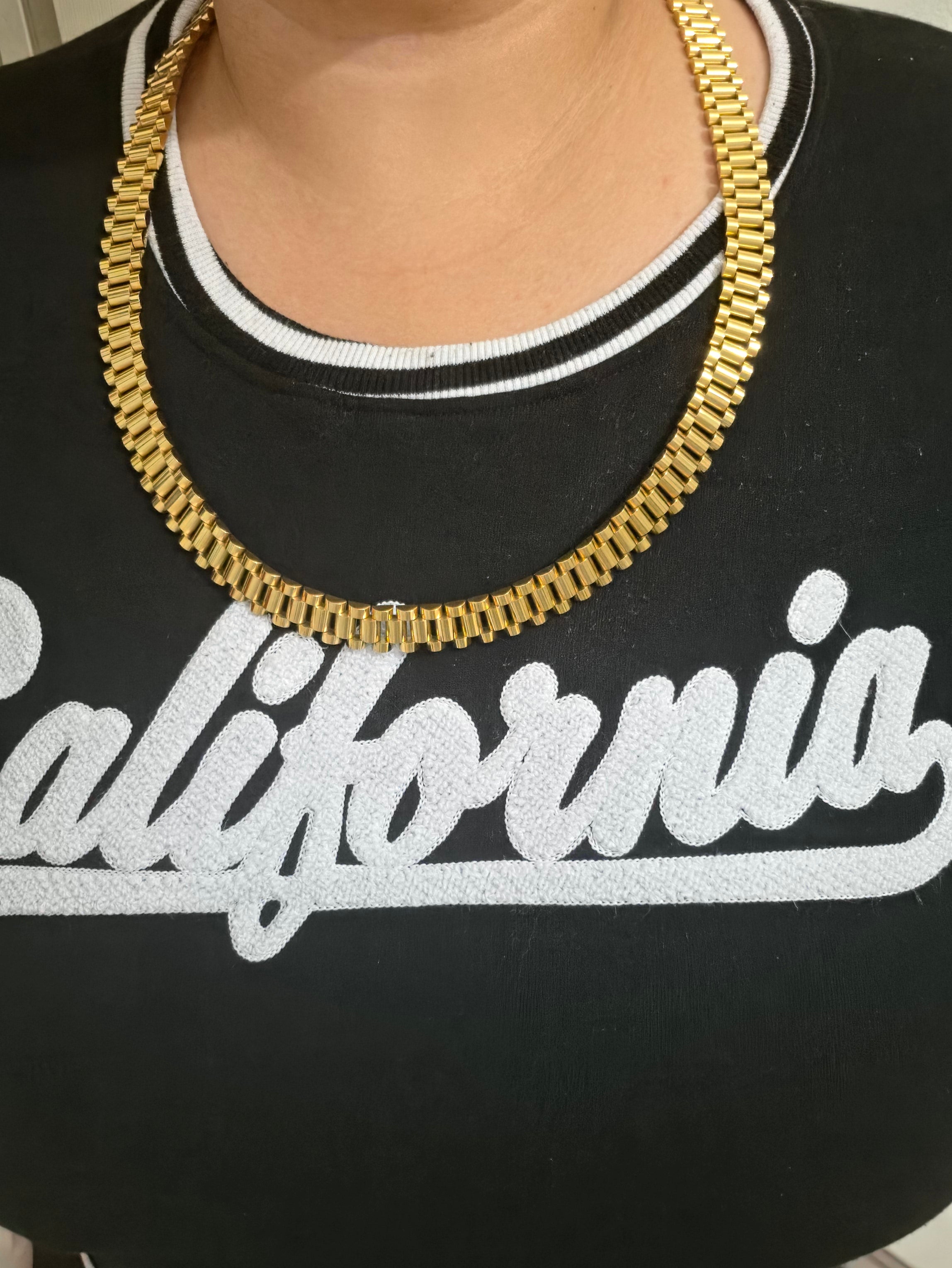 15mm Men's Presidential Rolex Chain